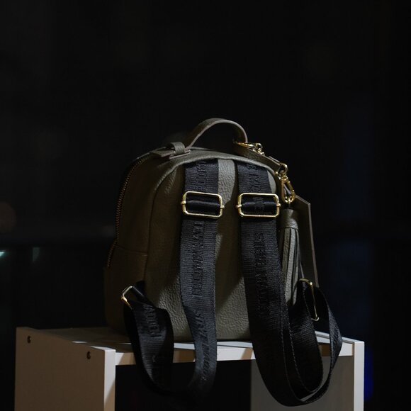 STEVE MADDEN Olive Green Mini Backpack and Card Holder - Picture 4 of 4